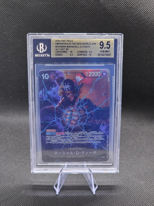 BGS 9.5 Marshall D Teach Op09-093 Emperors in the New Wolrd Japanese